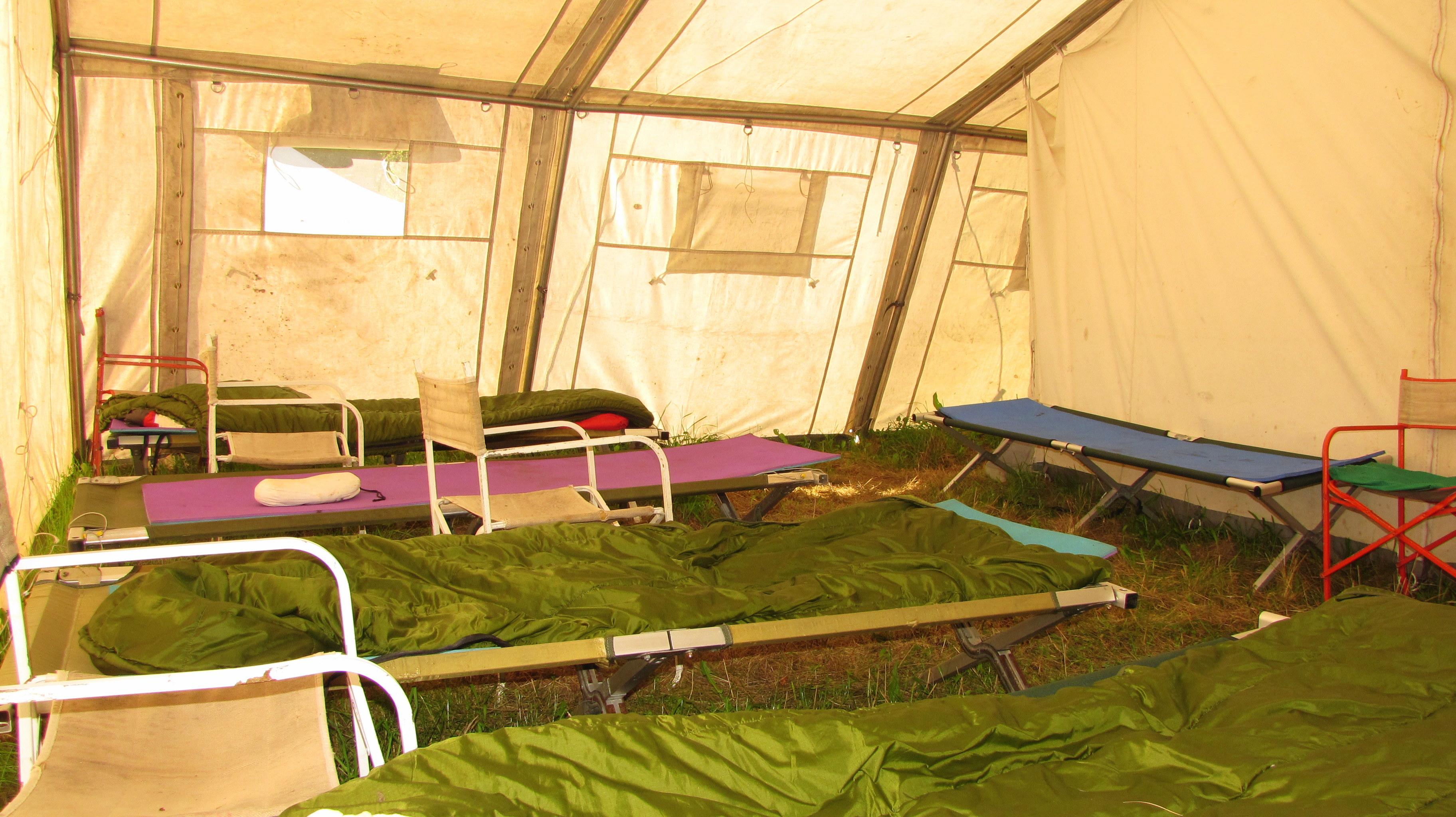 Telt - Nepal indvendigt