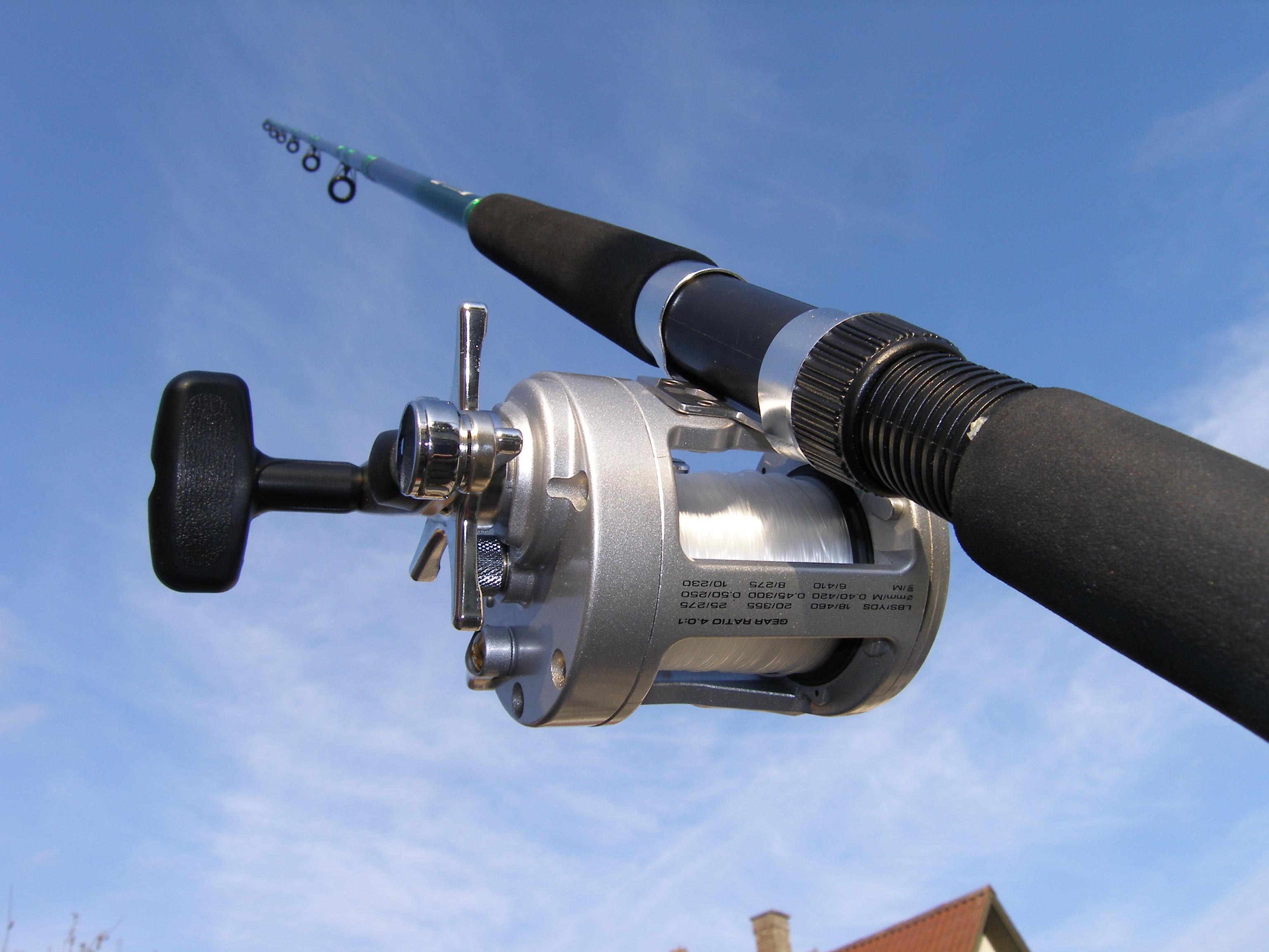 Fiskestang til havfiskeri